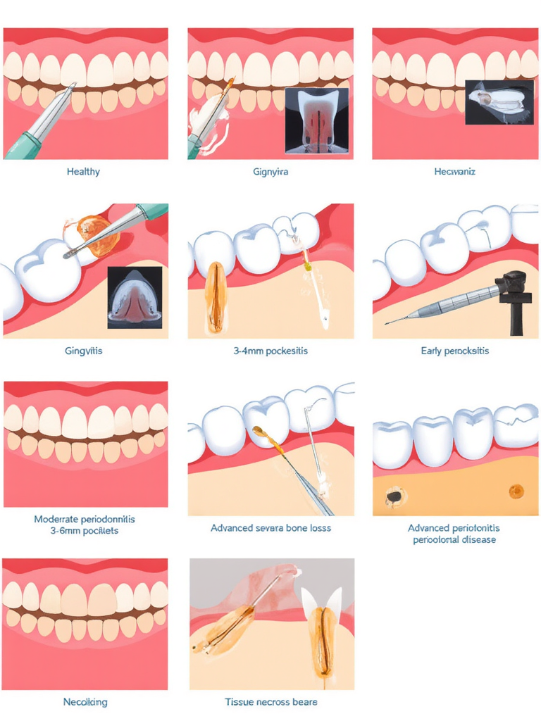 Periodontal Disease Classification Visual Guide